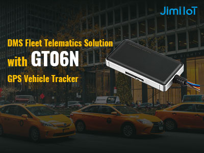 DMS fleet telematics solutions， the combination of Jimi GT06N GPS vehicle tracker and JC170 DMS camera can solve the problem of high fleet management and operating costs.