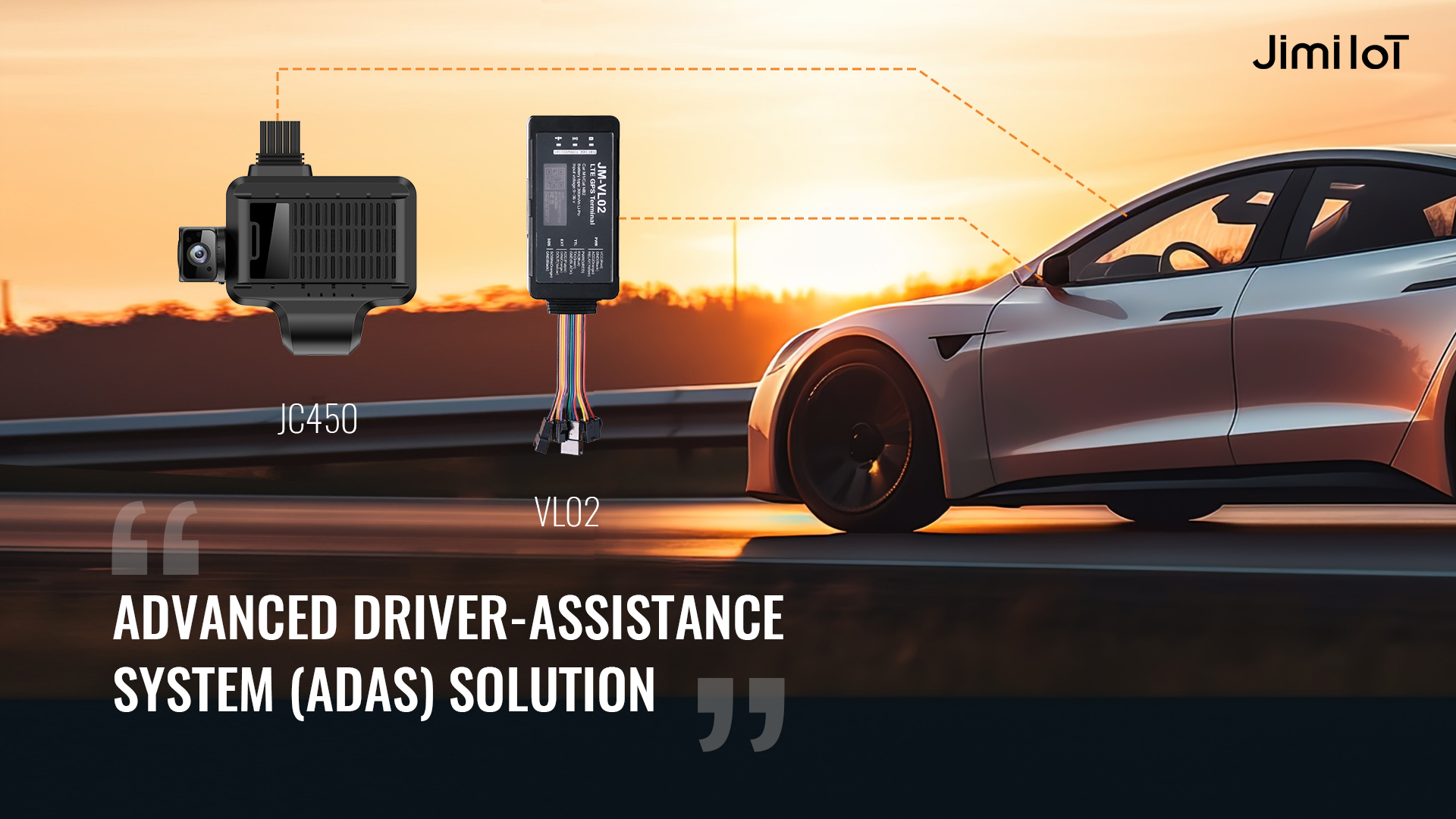 With the newly launched Jimi IoT Advanced Driver Assistance System(ADAS), we offer a highly sophisticated vehicle telematics solution, Contact us without hesitation！
