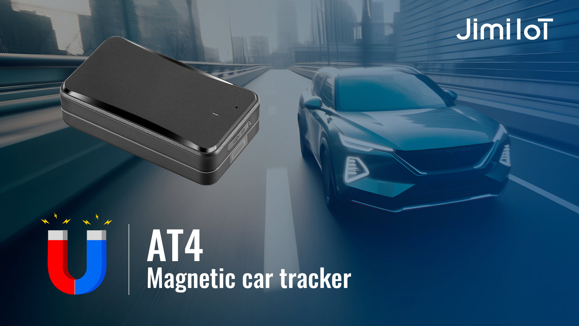 AT4 Magnetic Car Trackers - Jimi IoT