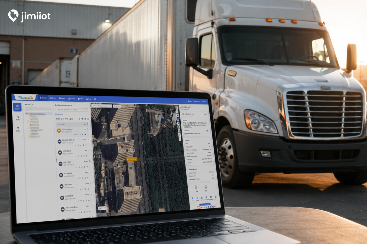 Truck Fleet Management with GPS Tracking Data